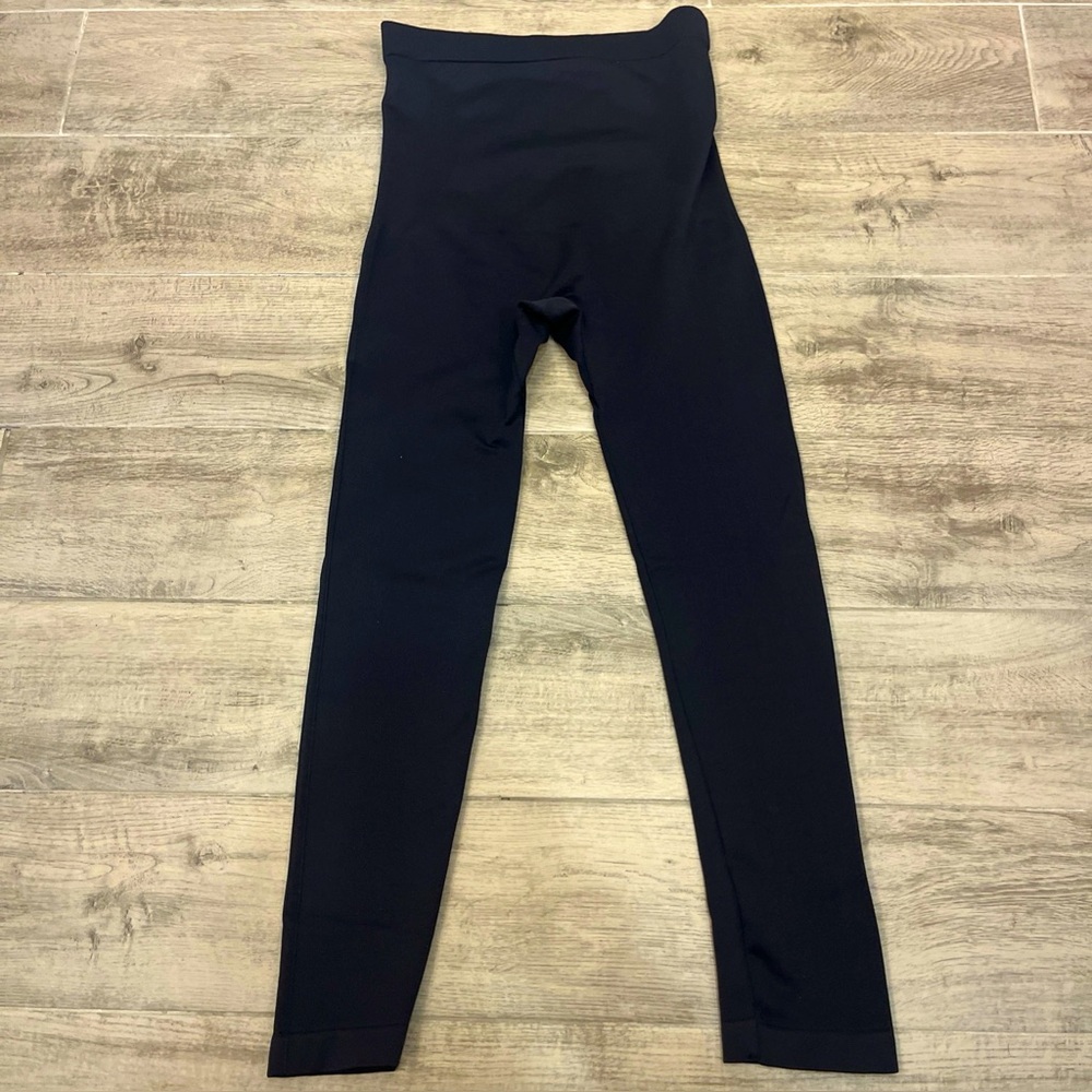 Shapermint Essentials High Waisted Shaping Leggings Size‎ Large Black #42075